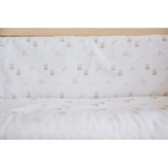 Kit Nórdico + Protector Micuna Rabbits 90x50 Minicuna