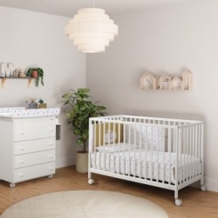 Cuna Mountain blanco de 120×60