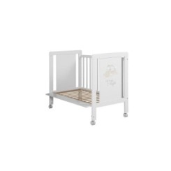 Cuna Happy blanco de 120×60 2