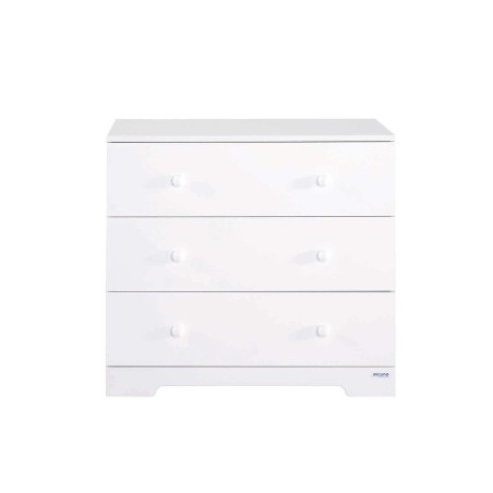 Cómoda blanca con tiradores infantiles Micuna – Muebles de bebé