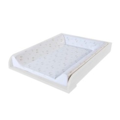 Cambiador cómoda bebé blanco rabbits Micuna