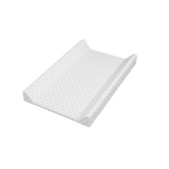 Colchoneta cambiador bañera blanco estrellas gris Micuna 2
