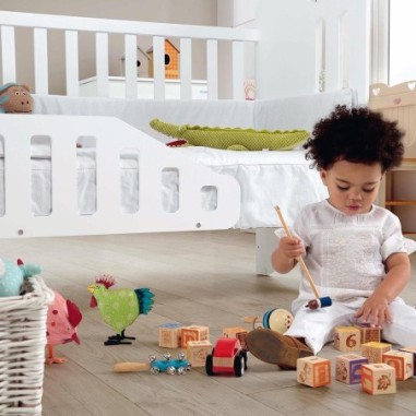 Barrera para cuna blanco Micuna Micuna – Calidad y diseño para tu bebé