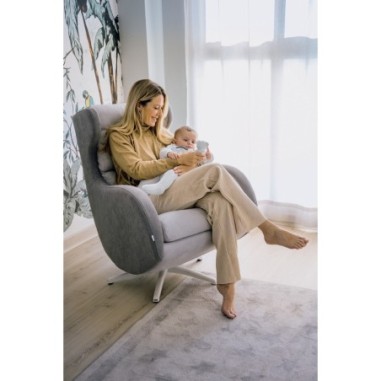 Mecedora de lactancia Mar Gris Minicuna Micuna – Calidad y diseño para tu bebé