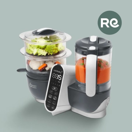 Robot de cocina NUTRIBABY  (+) gris industrial Babymoov