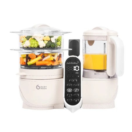 Robot de cocina Nutribaby (+) Mineral Beige Babymoov