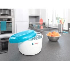 Esterilizador micro-ondas azul/gris Babymoov 2