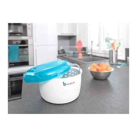 Esterilizador micro-ondas azul/gris