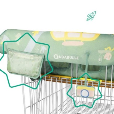 PROTECTOR DE
ASIENTO PARA EL
CARRO DE LA COMPRA