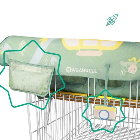 PROTECTOR DE
ASIENTO PARA EL
CARRO DE LA COMPRA