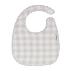 Babero cuadrado con velcro mini windsord crudo 20x26x1 cm Cambrass