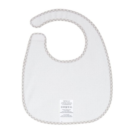 Babero cuadrado con velcro mini windsord crudo 20x26x1 cm Cambrass