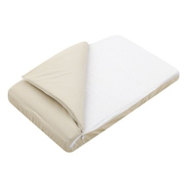 Saco de minicuna i/v vichy10 beige 49.5x83.5x2 cm Cambrass
