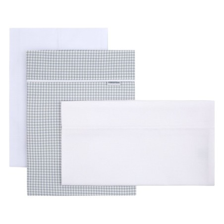 Sabana moises/carro 3 pcs 80x120x1 cm mini windsord gris Cambrass