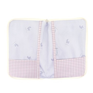 Portadocumentos mini windsord rosa 3x19x27 cm Cambrass