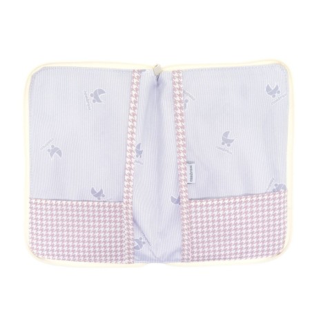 Portadocumentos mini windsord rosa 3x19x27 cm Cambrass