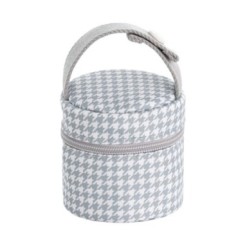 Portachupete windsord gris 8.5x8.5x11 cm Cambrass