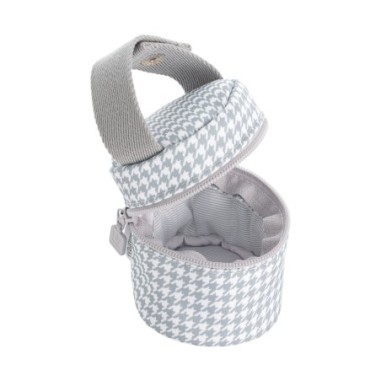 Portachupete windsord gris 8.5x8.5x11 cm Cambrass