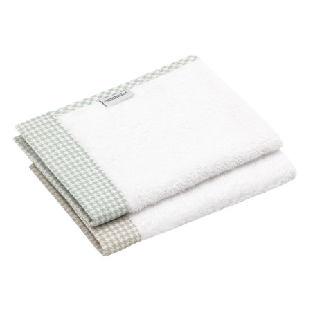 Juego 2 toallas mini windsord mint 25x35x1 cm Cambrass