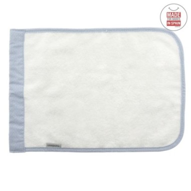 Juego 2 toallas sky celeste/lluvia 25x35x1 cm Cambrass