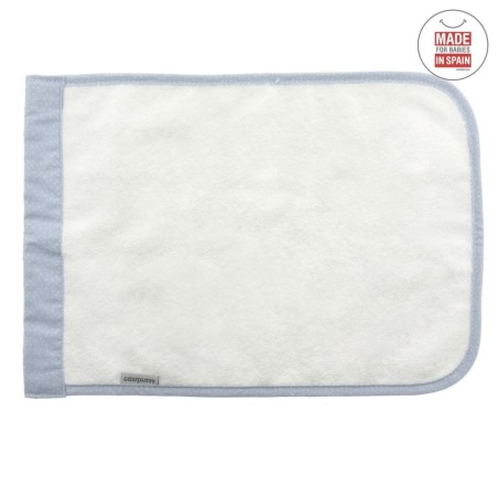 Juego 2 toallas sky celeste/lluvia 25x35x1 cm Cambrass