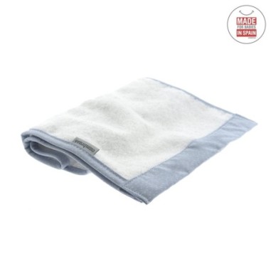 Juego 2 toallas sky celeste/lluvia 25x35x1 cm Cambrass