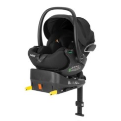 Silla de coche para bebé y base giratoria SET Carrello Vega CRL-14101/2 Negro absoluto