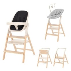 Trona para bebé Carrello ERGO CRL-16701 Negro Obsidiana