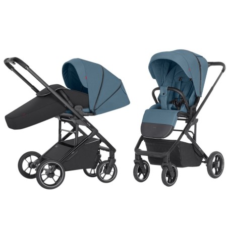 Cochecito de bebé Carrello Alfa 2024 CRL-5508 Azul índigo
