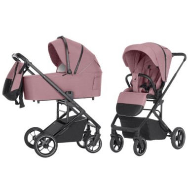 Cochecito de bebé Carrello Alfa 2024 CRL-5508 Rouge Rosa