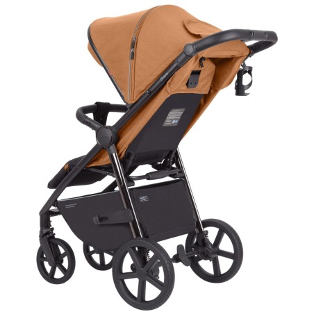 Cochecito bebe Carrello Bravo plus 2024 CRL-5515 Tango Naranja