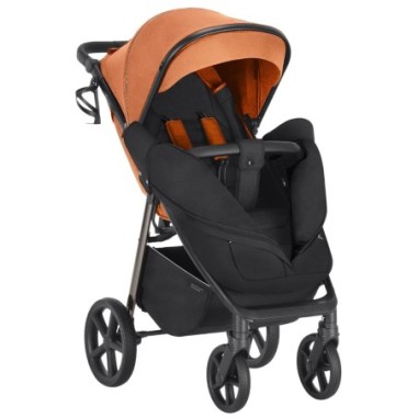Cochecito bebe Carrello Bravo plus 2024 CRL-5515 Tango Naranja
