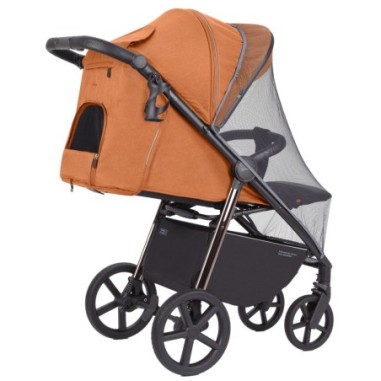 Cochecito bebe Carrello Bravo plus 2024 CRL-5515 Tango Naranja