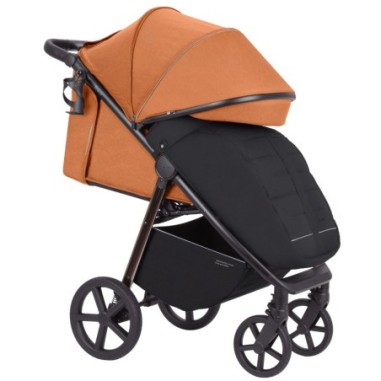 Cochecito bebe Carrello Bravo plus 2024 CRL-5515 Tango Naranja