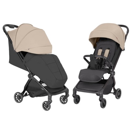 Cochecito de bebé Carrello Atom S CRL-5526 Cerámica Beige