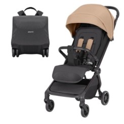 Cochecito de bebé Carrello Atom S CRL-5526 Down Beige
