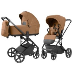 Cochecito de bebé 2en1 Carrello Alfa CRL-6522 Beige Miel