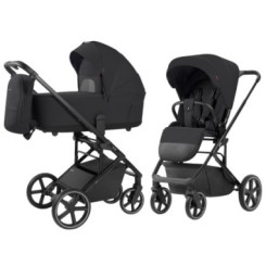 Cochecito de bebé 2en1 Carrello Alfa CRL-6522 Rock Negro