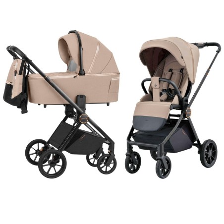 Cochecito de bebé Carrello Ultra CRL-6525 2en1 Beige Antiguo