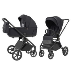 Cochecito de bebé 2en1 Carrello Ultra CRL-6527 Negro Basalto