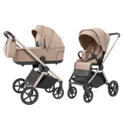 Cochecito de bebé 2en1 Carrello Ultra CRL-6527 Floral Beige