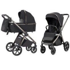 Cochecito de bebé 2en1 Carrello Omega CRL-6530/1 Absolute Black