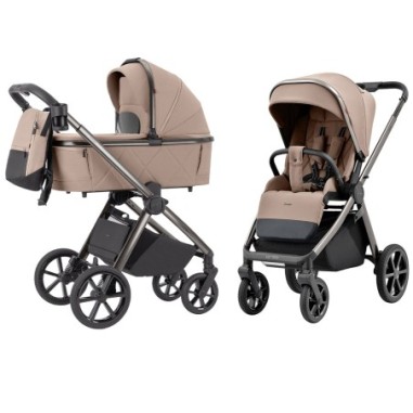 Cochecito de bebé 2en1 Carrello Omega CRL-6530/1 2025 Fantástico Beige