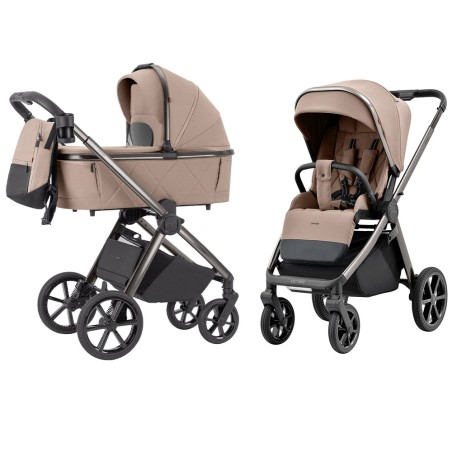 Cochecito de bebé 2en1 Carrello Omega CRL-6530/1 2025 Fantástico Beige