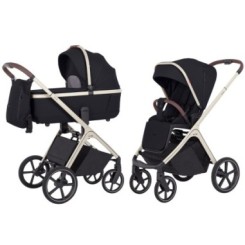 Cochecito de bebé 2w1 Carrello Vector CRL-6550 Negro Perla