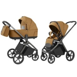 Cochecito de bebé 2 en 1 Carrello Vector CRL-6551 Beige Dorado