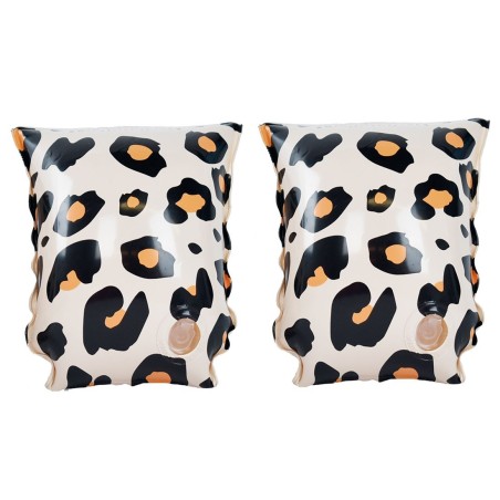 Manguitos Inflables Leopardo Beige 2-6 años