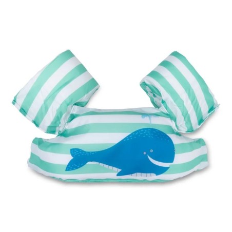 Chaleco con manguitos Ballena Verde
