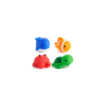 Pack Ocean - 4 unidades de animales marinos lanzachorros