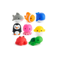 Pack Ocean - 8 unidades de animales marinos lanzachorros